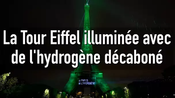 La Tour Eiffel brille à l’hydrogène décarboné