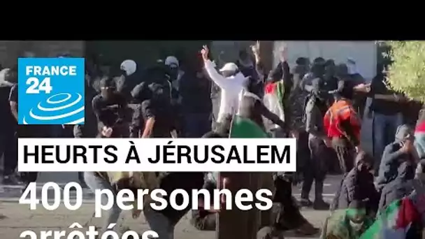 Jérusalem - heurts sur l'Esplanade des Mosquées : 400 personnes arrêtées • FRANCE 24