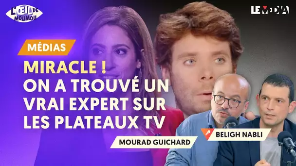 BELIGH NABLI : UN VRAI EXPERT FACE AUX EXPERTS EN CARTON DES PLATEAUX TÉLÉ