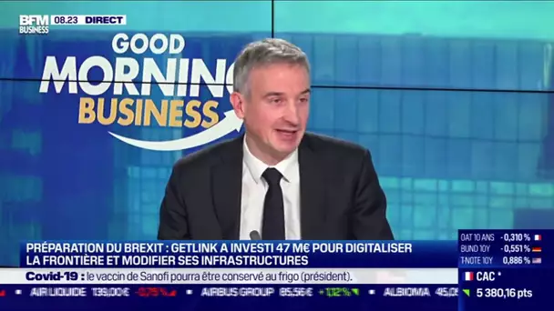 Yann Leriche ( Getlink) : Brexit et crise sanitaire, comment Getlink y fait face ?