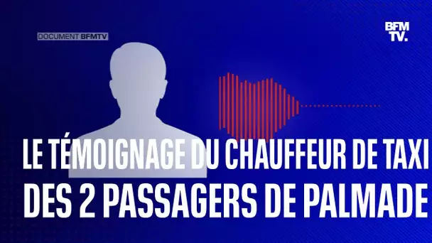 Le chauffeur de taxi des deux passagers de Pierre Palmade s'exprime sur BFMTV