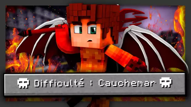 Minecraft ... mais en Difficulté "CAUCHEMAR" ?!