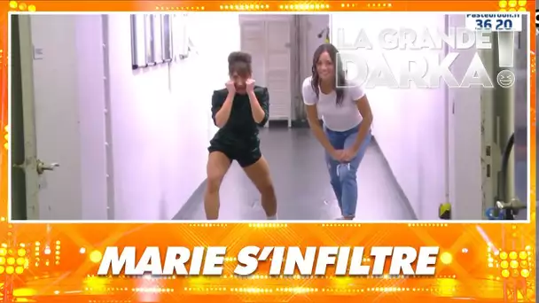 La course de Baba avec Marie s'infiltre