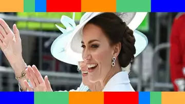 PHOTOS – Jubilé d'Elizabeth II  Kate Middleton et ses enfants ouvrent les festivités avec brio
