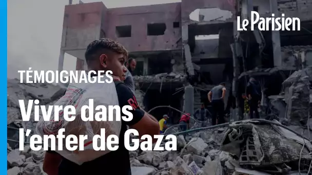 « On a peur de tout » : À Gaza, deux Palestiniens racontent leur quotidien sous les bombes
