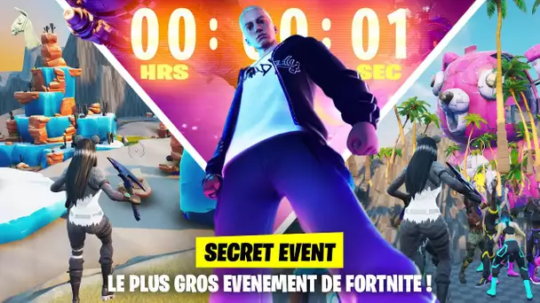 LE PLUS GROS EVENENEMENT DE FORTNITE ! (MAP 2X PLUS GRANDE, CONCERT EMINEM + SKIN ...)