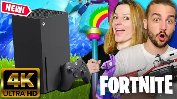 ON JOUE A FORTNITE EN 4K SUR XBOX SERIES X ! | FORTNITE DUO SAISON 4