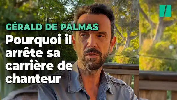 Gérald de Palmas arrête de chanter à cause de ce problème