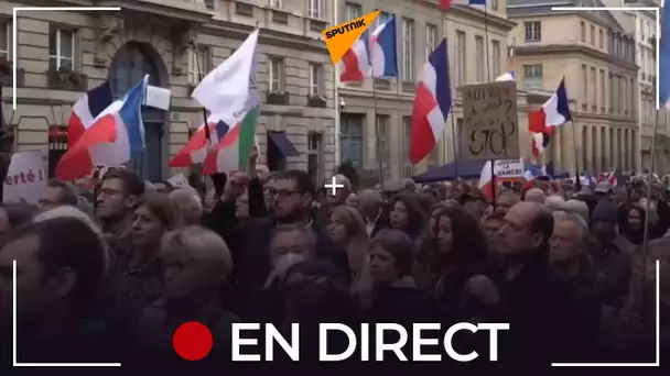 🔴 Manifestation des Gilets jaunes à Bercy pour marquer le troisième anniversaire du mouvement