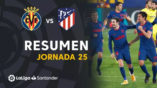 Resumen de Villarreal CF vs Atlético de Madrid (0-2)