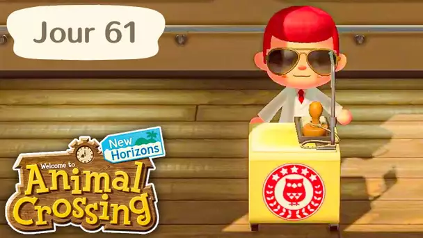 Jour 61 | Le Rallye Tampons ! (claqué au sol :x ) | Animal Crossing : New Horizons