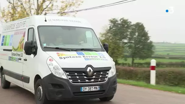 Saône-et-Loire : Le camion du numérique vient à vous pour vous former