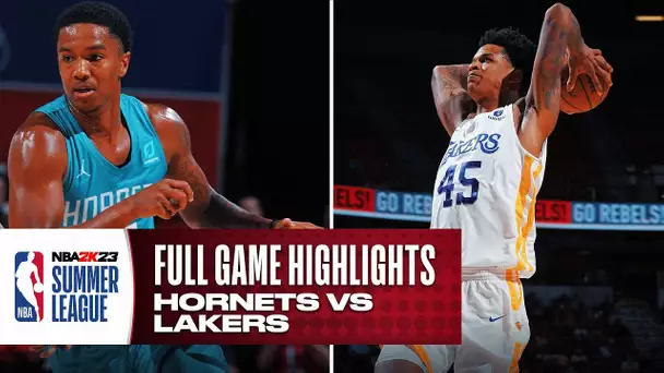 HORNETS vs LAKERS | NBA SUMMER LEAGUE | FULL GAME HIGHLIGHTS