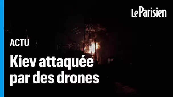 Kiev et l'Ukraine face à une nouvelle attaque de drones lancés par la Russie