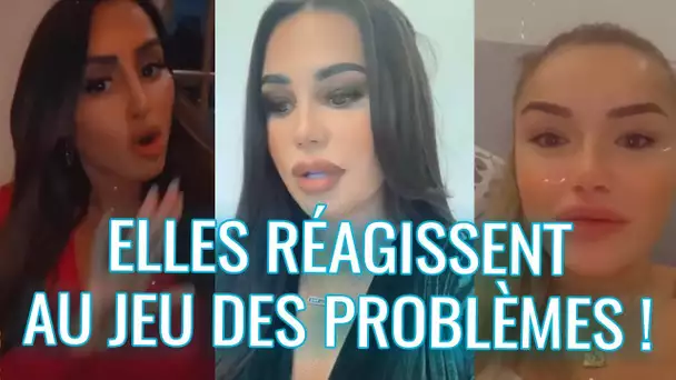 OCÉANE, MILLA, MARINE et VIVI réagissent au jeu des problèmes !