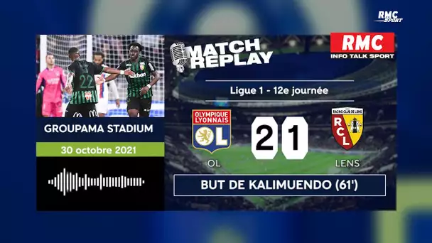 OL 2-1 Lens : Le goal replay de la victoire lyonnaise avec les commentaires RMC