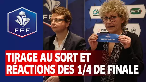 Tirage au sort des 1/4 de finale I Coupe de France Féminine 2019-2020