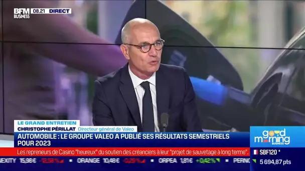 Christophe Périllat (Valeo) : Le groupe Valeo a publié ses résultats semestriels pour 2023