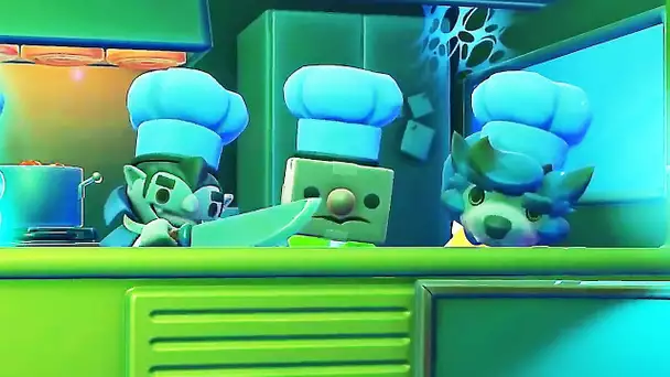 OVERCOOKED! 2 NIGHT OF THE HANGRY HORDE Bande Annonce de Gameplay (2019) PS4 / Xbox One / PC