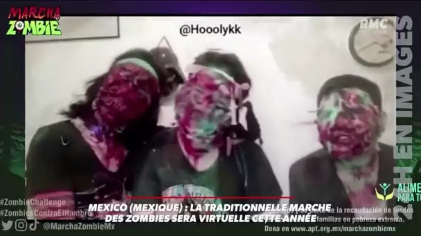 Au Mexique, cette année, la traditionnelle marche des zombies sera virtuelle