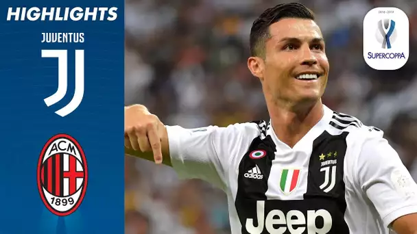 Juventus 1-0 Milan | Ronaldo Scores to Win First Trophy with Juve! | Supercoppa Final 18/19