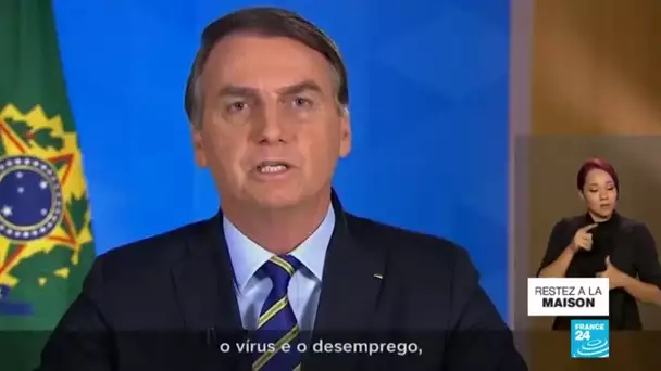 Coronavirus au Brésil : Bolsonaro persiste dans le déni