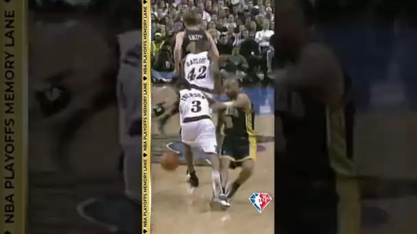 On this day in, 2000... Mark Jackson made an incredible steal & assist while on the ground!