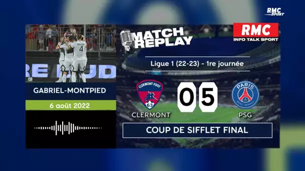 Ligue 1 : Récital du PSG à Clermont pour son entrée en lice… le goal replay du match