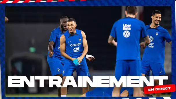L'entraînement des Bleus en direct (16h)