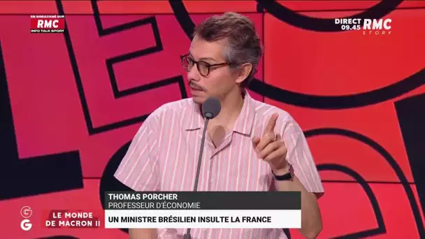 Un ministre brésilien insulte la France :