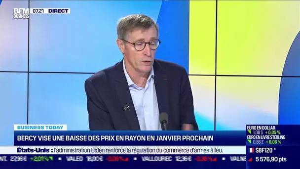 Dominique Chargé (Coopération Agricole) : Bercy vise une baisse des prix en rayon en janvier