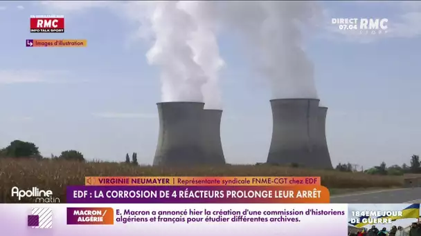 EDF : la corrosion de quatre réacteurs nucléaires prolonge leur arrêt