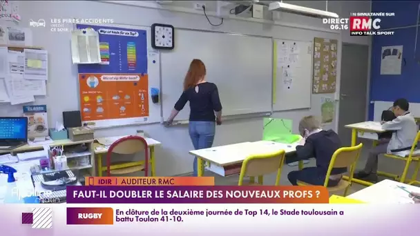 Faut-il doubler le salaire des nouveaux profs ?