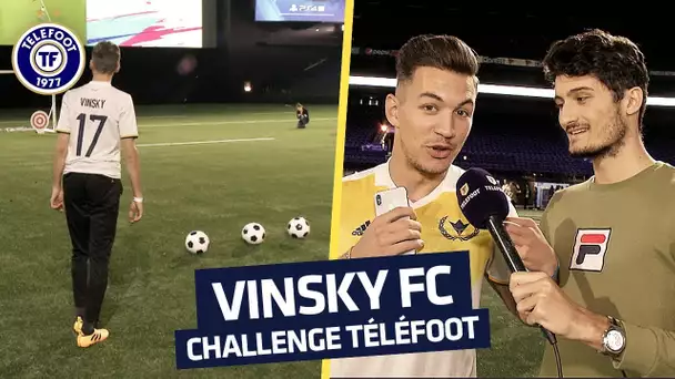 Klemo défie le VInsky FC au Challenge Téléfoot !