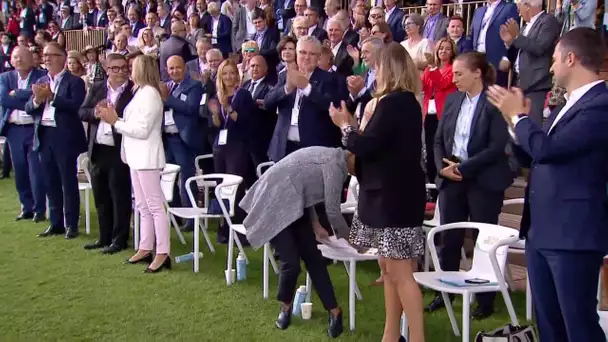 Suivez le discours de la Première ministre, Élisabeth Borne, devant le patronat lors des universi...