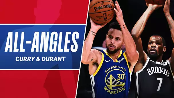 All-Angles: Stephen Curry & Kevin Durant's CLUTCH Threes In Crunch Time