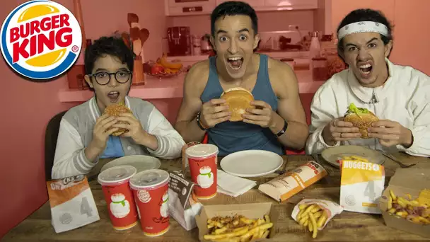 JE MANGE BURGER KING POUR LA PREMIÈRE FOIS ! (10'000 calories)