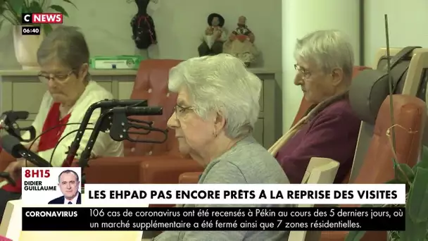 Les Ehpad freinent la reprise des visites