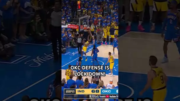 The OKC defense has really locked in!