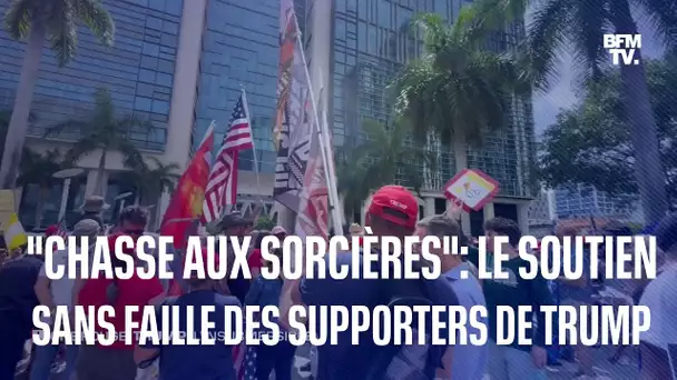 LIGNE ROUGE - Malgré les affaires, le soutien sans faille des supporters de Donald Trump