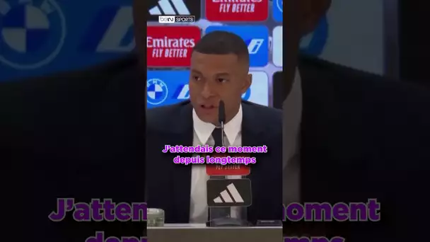 Kylian Mbappé parle de son rêve de rejoindre le Real Madrid 🌟 #shorts