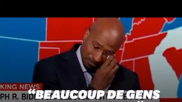 Après la victoire de Biden, l'émotion du défenseur des droits civiques Van Jones sur CNN