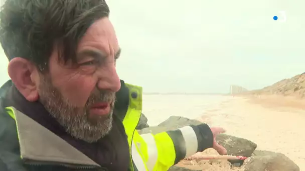 les tempêtes grignotent les dunes en Vendée