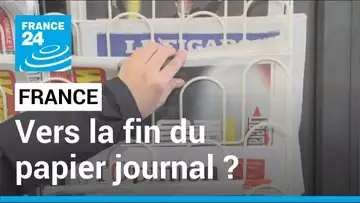 France : dans la dernière usine de papier journal, l'avenir est au carton • FRANCE 24