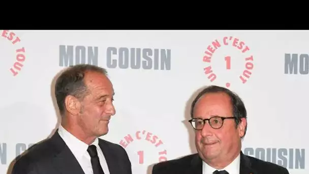 François Hollande et Vincent Lindon complices : l’ancien président tout sourire