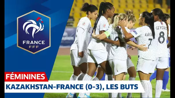 Les buts de Kazakhstan France Féminines, 0-3 (élim. Euro 2021) I FFF 2019