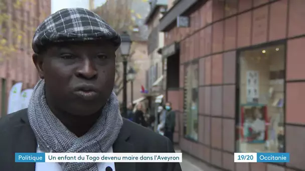 Portrait : Simon Worou, né au Togo, élu maire dans l'Aveyron