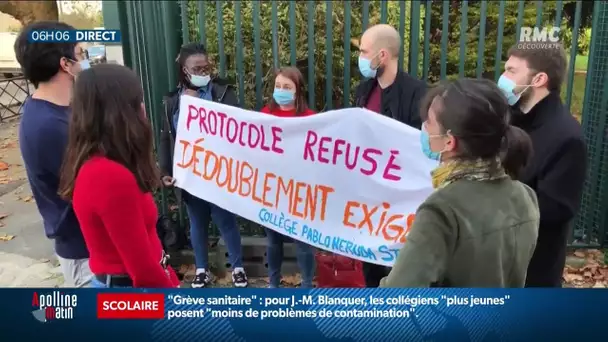 Collèges: à part le port du masque, rien n’est fait pour éviter que le virus circule