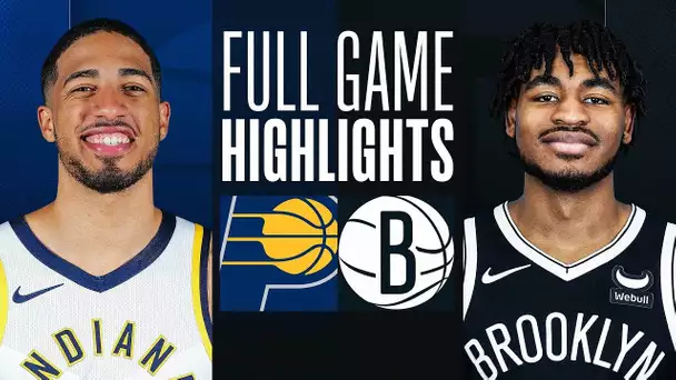 PACERS at NETS | FULL GAME HIGHLIGHTS | April 3, 2024