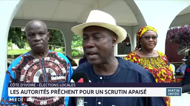 Élections locales en Côte d’Ivoire : les autorités prêchent pour un scrutin apaisé